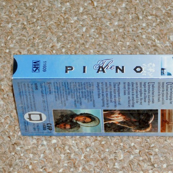 The Piano VHS 1993 Brand New Jane Campion Holly Hunter Canadian CFP Video - Picture 10 of 11